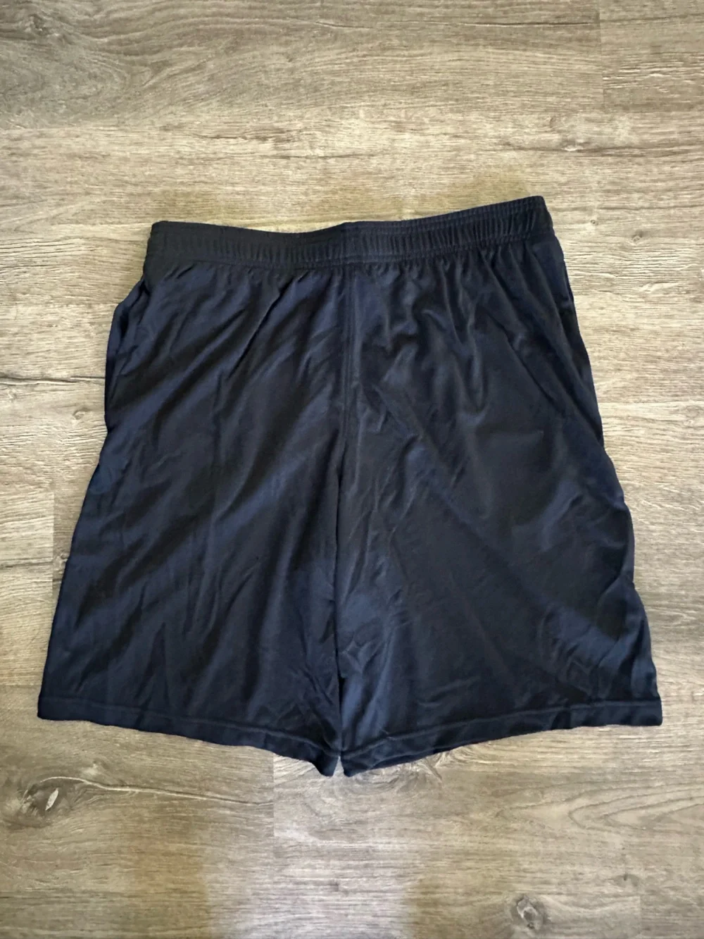 Under Armour Loose Black Shorts with Neon Green Drawstring & Logo